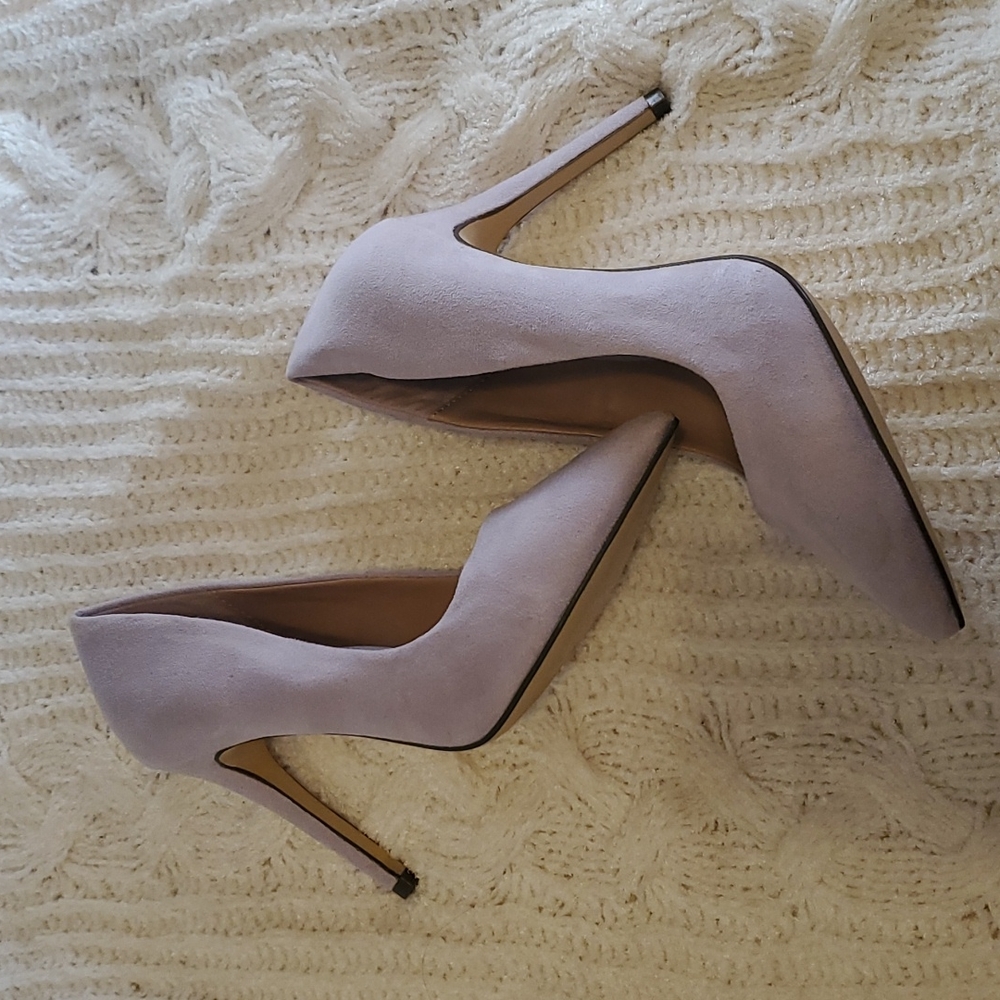 Suede stilettos